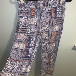 Printed pants